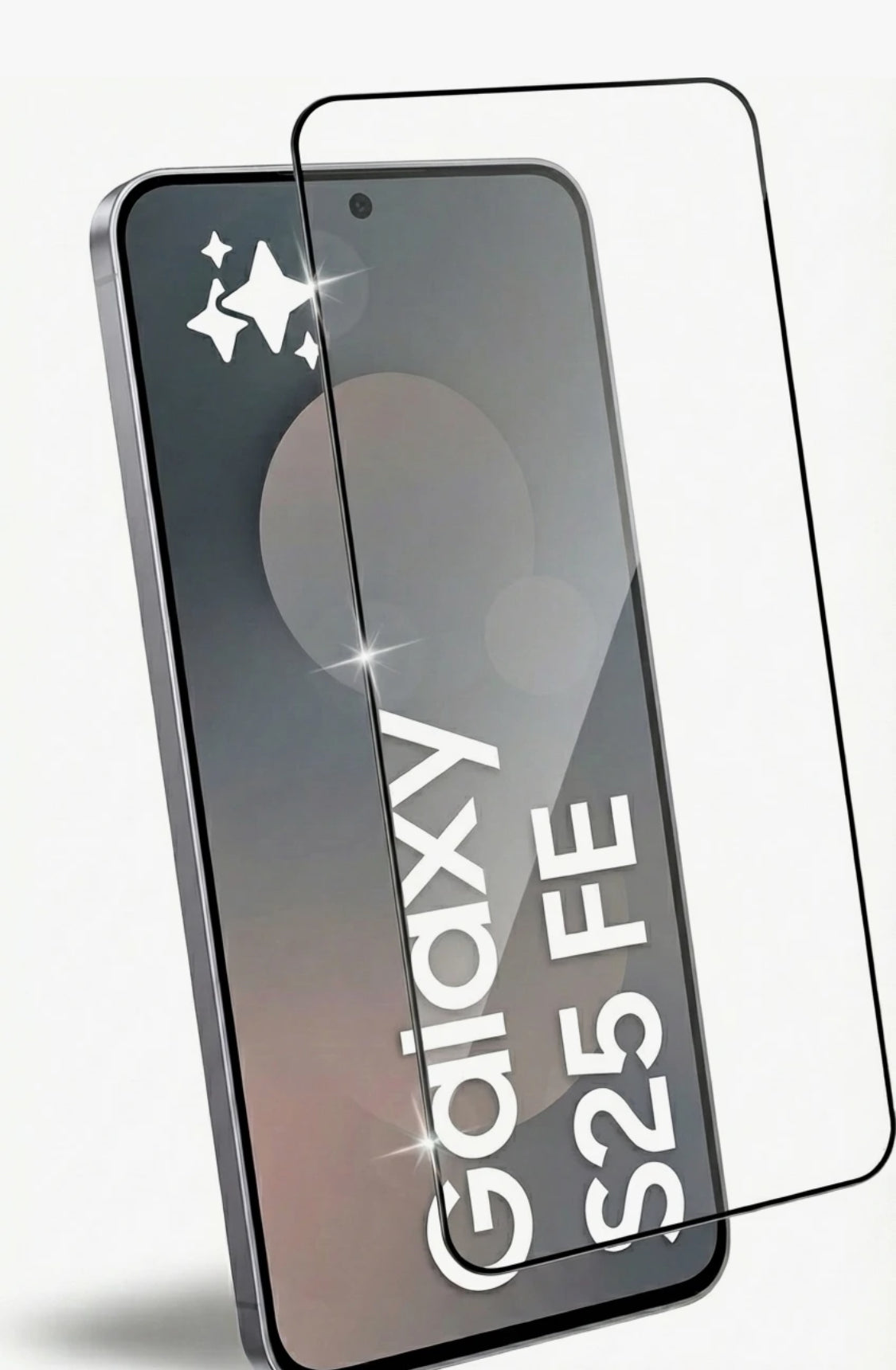 Samsung S25 Fe Kırılmaz Cam Koruyucu Tam Kaplama Çizilmez Güç Ücretsiz Kargo